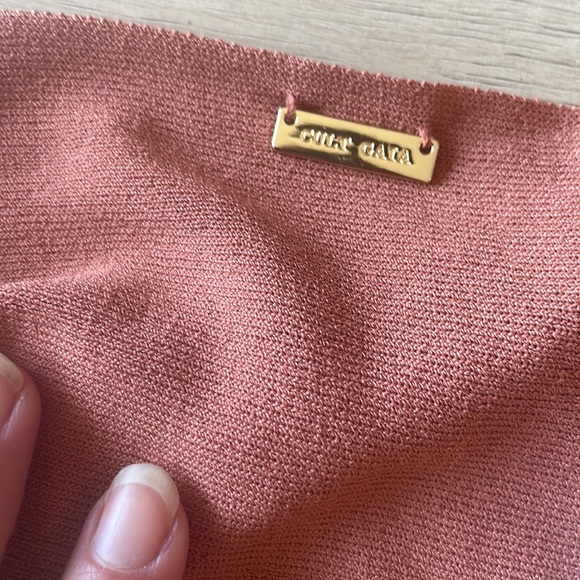 Cult Gaia crop long sleeve top with open twist back - Picture 4 of 4